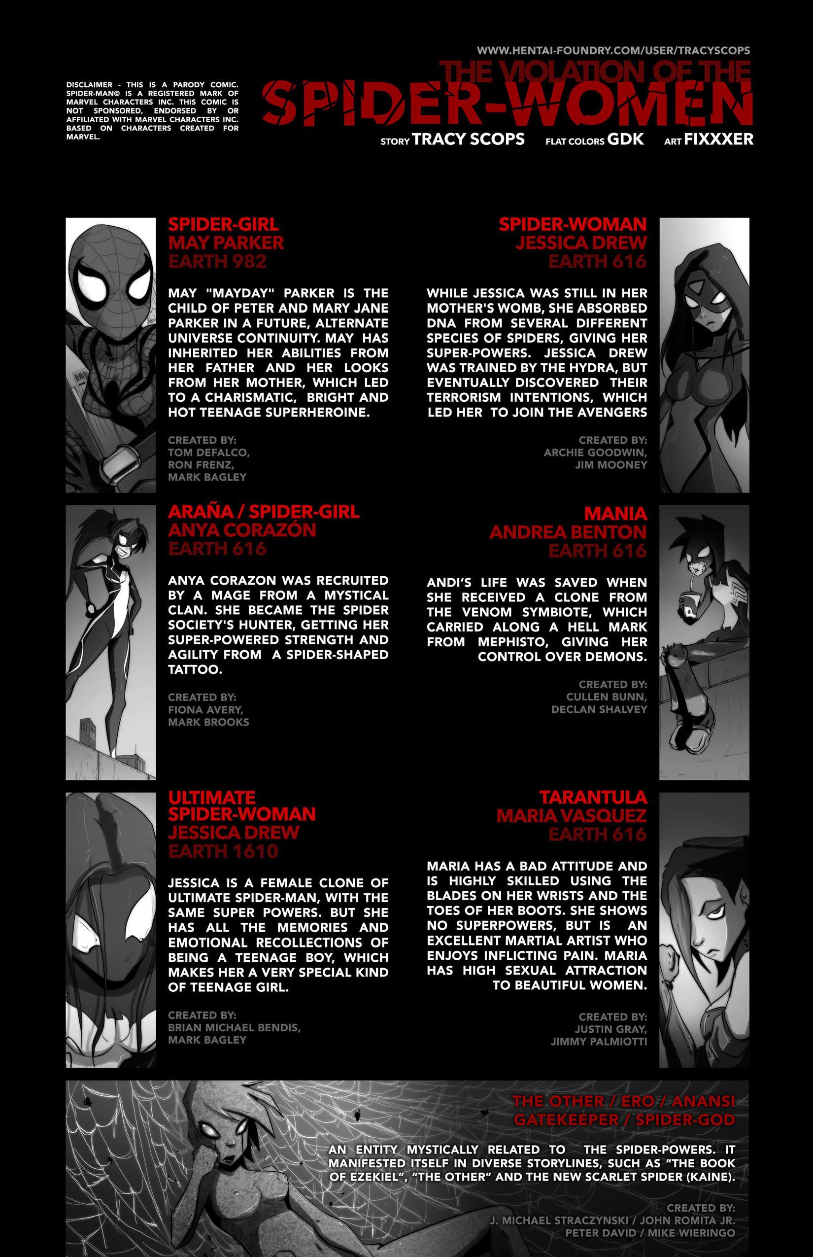 The Violation Of The SpiderWomen [Tracy Scops] The Violation Of The